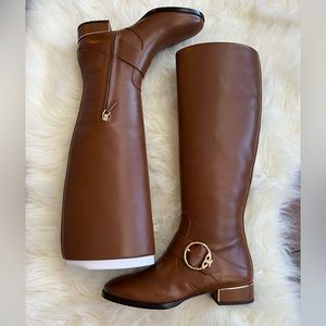 NWT TORY BURCH SOFIA RIDING BOOT IN FESTIVAL BROWN 219